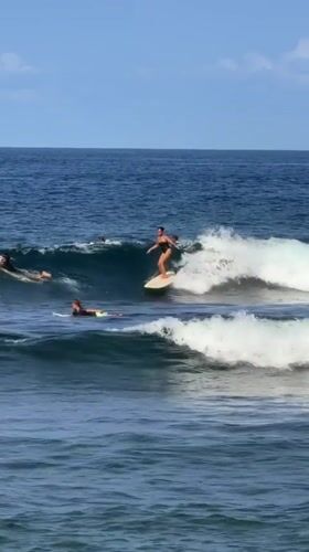 Morning surf session draws riders to General Luna waters