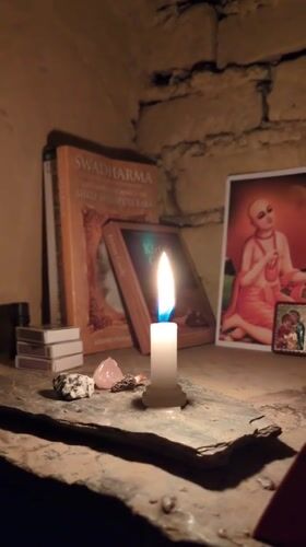 Witness captures altar scene and moths in Haini