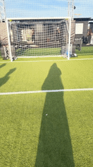 Soccer ball spotted on artificial turf in Glendale