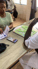 Board game session observed in Jos, Nigeria