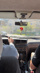 Morning scenes from Velingrad: residential drive and office setting