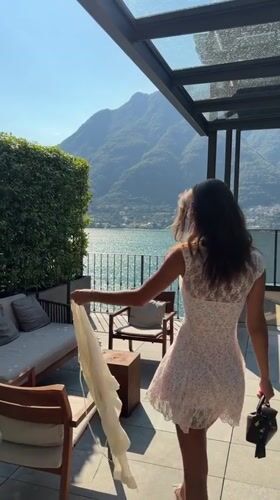 Afternoon at a Lake Como villa in Pognana Lario