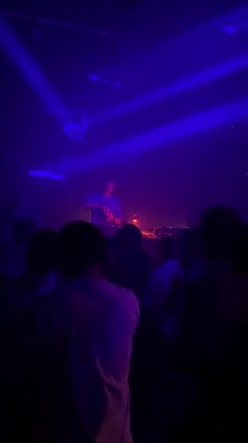 DJ performs afternoon set at Shanghai nightclub