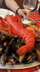 Seafood dining and coastal scenes captured in historic Nesebar