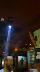 Evening social gathering at Gijón bar captured by witnesses