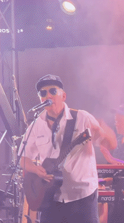 Live band concert lights up a summer night in Budva