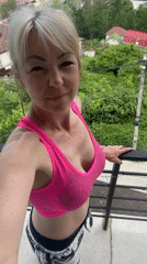 Lazy Sochi morning: cat, pug, balcony views, and a scooter ride