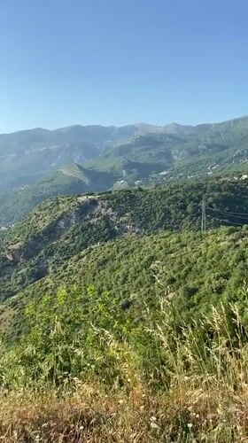 Tourist captures selfie amid scenic Montenegro coastal views