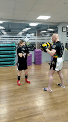 Boxing training session observed at Izhevsk gym