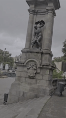 Morning documentation of Barcelona monuments and street scenes