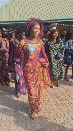 Traditional wedding celebration held in Rido, Nigeria