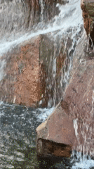 Evening scenes captured at Ciudad Guayana waterfall and chocolate shop