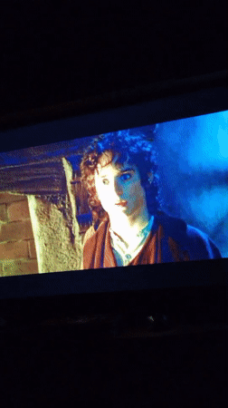 Lord of the Rings screening, scenes and characters throughout