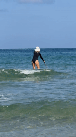 Morning beach activities captured along Bat Yam coastline