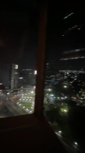 Evening hotel room moments captured in Bangkok