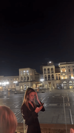 Milan nightlife captured: cathedral views and bar crowds
