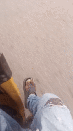 Morning street life documented in Sabon Tasha, Nigeria