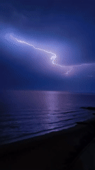 Storm watching and street food on a wild night in Phan Thiết