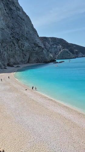 Porto Katsiki beach documented by visitors in Greece