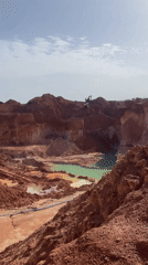 Mining operations documented in Jos-Kwang area, Nigeria