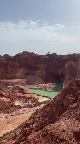 Mining operations documented in Jos-Kwang area, Nigeria