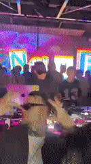 DJ performs at packed Sofia nightclub during early morning hours