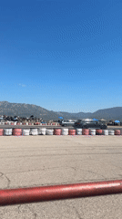 Station wagon race observed on track in Sliven, Bulgaria