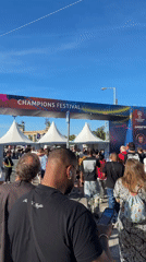Champions Festival draws crowds to Budapest public square activities