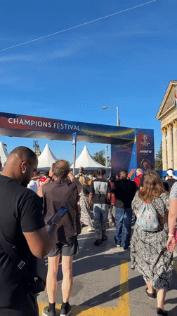 Champions Festival draws crowds to Budapest public square activities