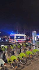 Police deployment observed at Paris's Place de la République