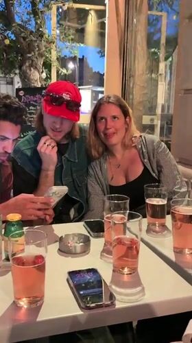 Evening social scenes documented across Lyon dining districts