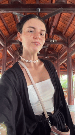 Relaxed moments at a wooden beach hangout in Mũi Né