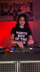 Female DJ performs in Dubai wearing provocative slogan shirt