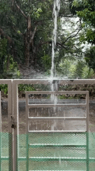 Heavy rains cause flooding, pipe break in Kathu Thailand