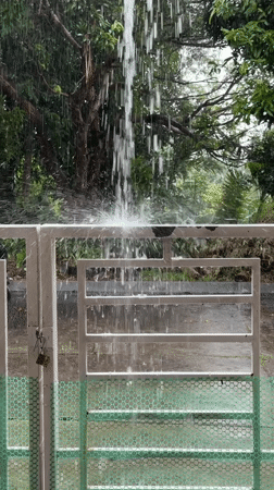Heavy rains cause flooding, pipe break in Kathu Thailand