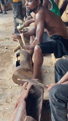 Traditional drumming and wrestling observed in Igbara, Nigeria