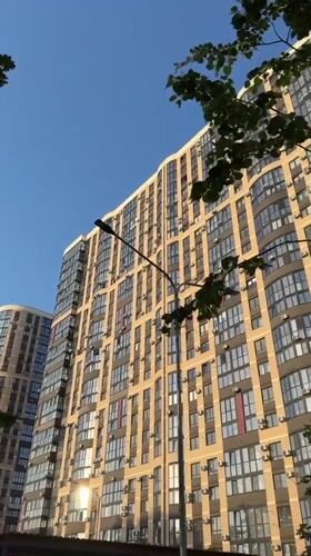 Residential buildings and park area documented in Krasnodar