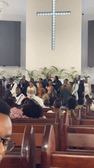 Church wedding in Dar es Salaam, inside and out