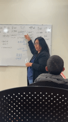 Chinese language class and student selfies in Tlaxcalancingo