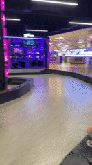 Indoor go-karts and playground fun at a Russian entertainment complex
