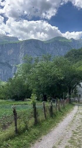 Rural Montenegro landscapes captured in Mrtvo Duboko mountain area