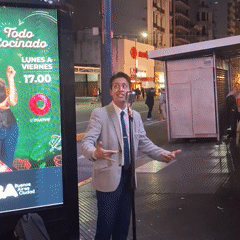 Street musicians and acrobat entertain crowds in Buenos Aires