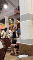 Diners gather at mountain-view restaurant in Nam Khanh Vinh