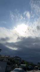Silver Mercedes parked under cloudy skies in Svilengrad