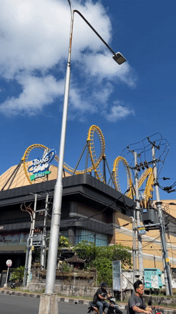 Trans Studio Bali exterior documented in Denpasar