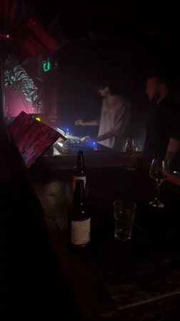 DJ performs at London nightclub