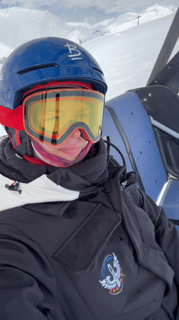 Morning ski session documented at Gudauri resort, Georgia