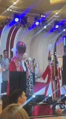 Traditional Kazakh wedding celebration features live music, dancing in Astana