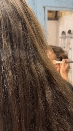 Drag performer prepares for show in Tel-Aviv venue