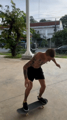 Morning skate session at Phuket's covered concrete park
